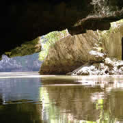 Krabi cave canoeing