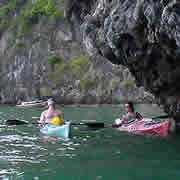 Phang Nga Bay limestone cliffs