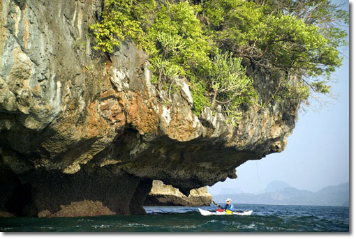 Phang Nga Bay kayaking day trip.